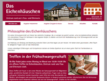 Tablet Screenshot of das-eichenhaeuschen.de